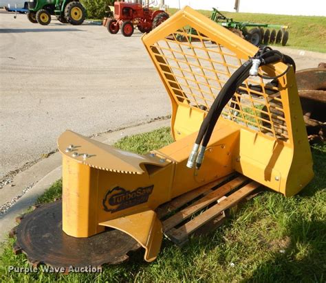 skid steer turbo saw for sale|turbo saw tractor tree cutter.